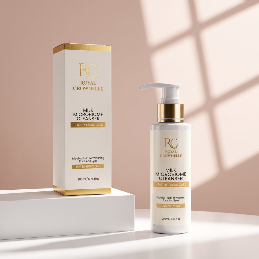 Milk Microbiome Cleanser - Sensitive Skin carton and container