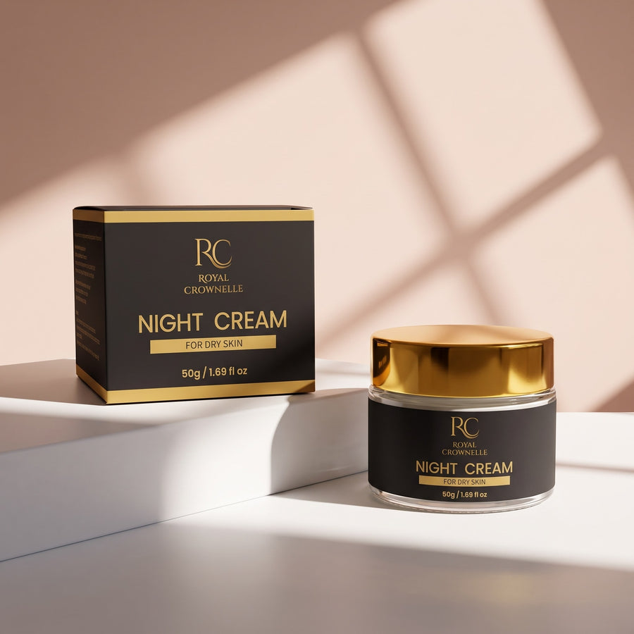 Night Cream - Dry Skin carton and container