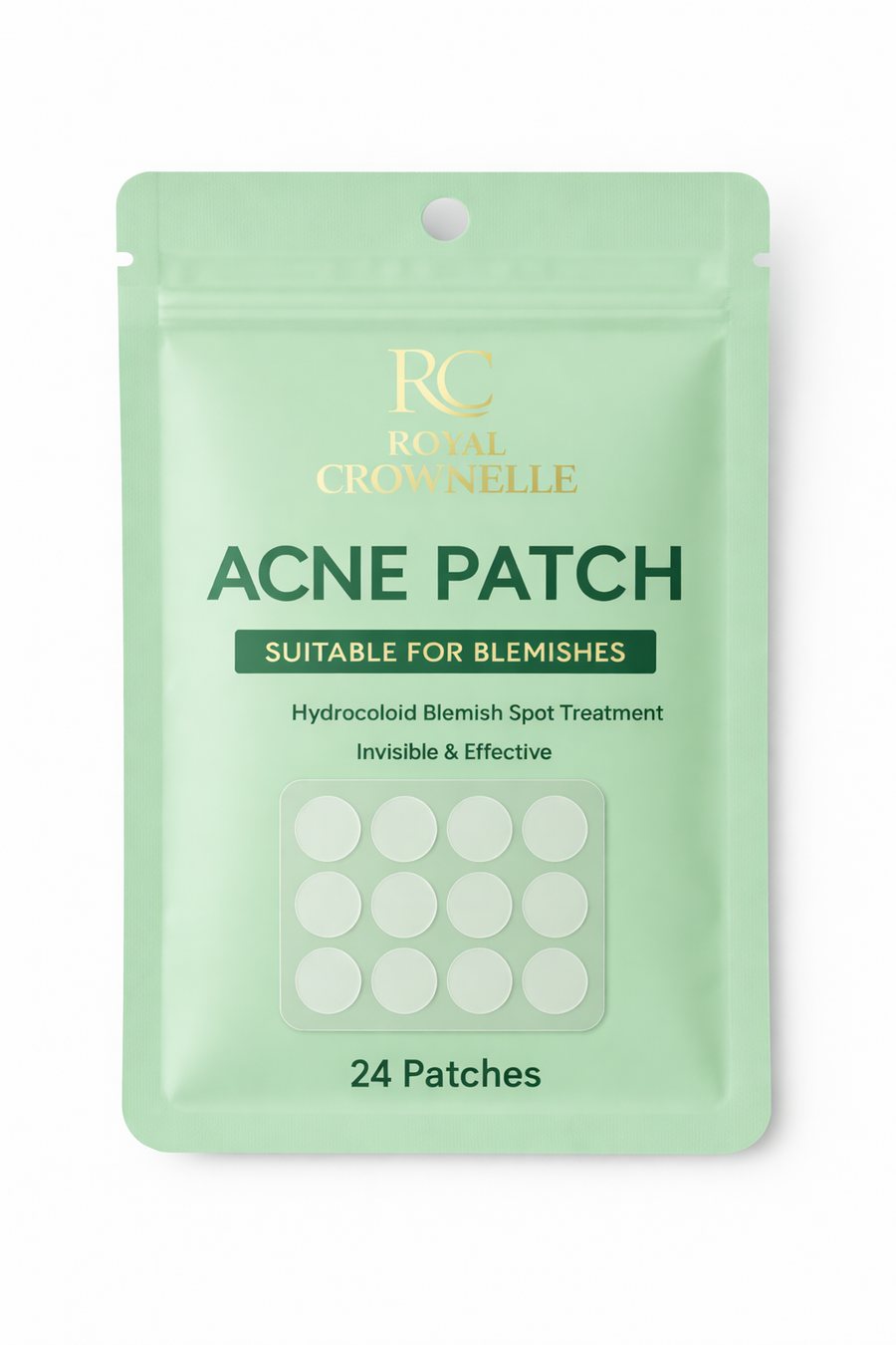 Acne Patch carton and container