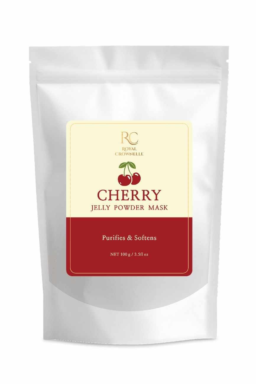 Cherry Jelly Powder Mask carton and container