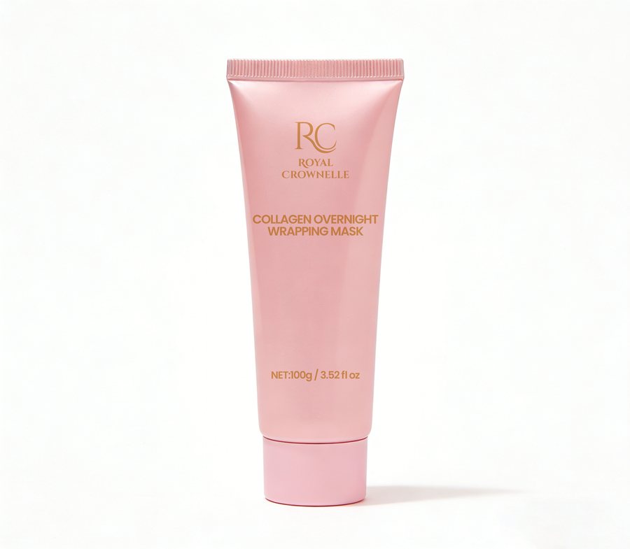 Collagen Overnight Wrapping Mask carton and container