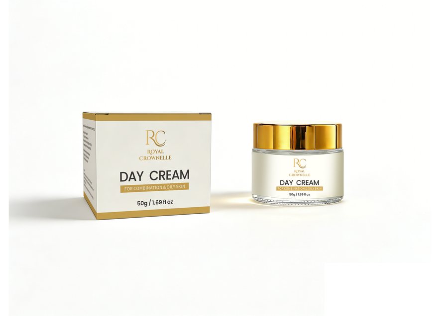 Day Cream - Combination & Oily Skin carton and container
