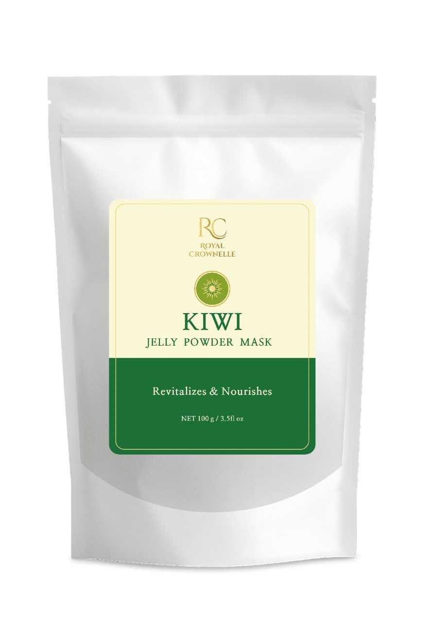 Kiwi Jelly Powder Mask carton and container