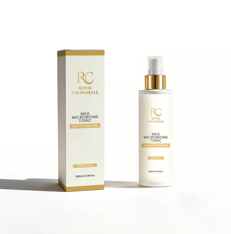 Milk Microbiome Tonic - Dry Skin carton and container