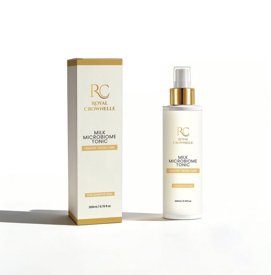 Milk Microbiome Tonic - Sensitive Skin carton and container