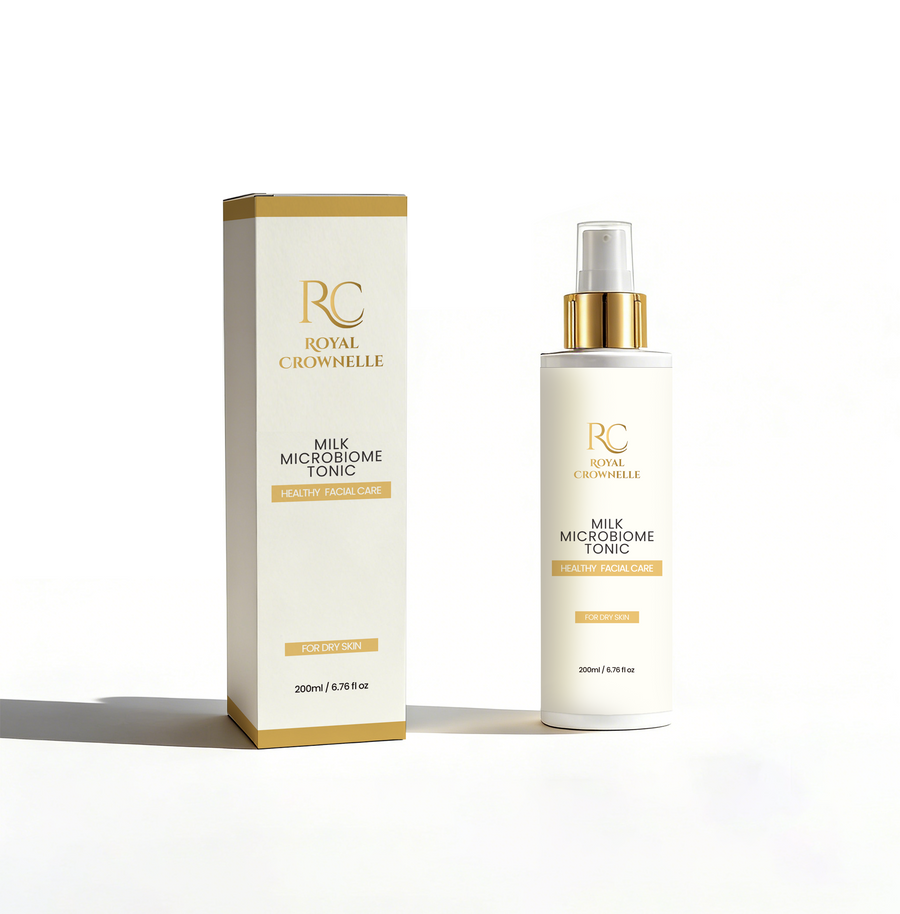 Milk Microbiome Tonic - Dry Skin carton and container