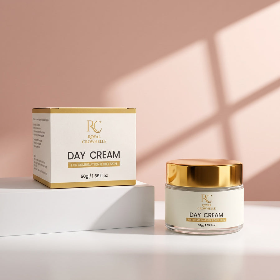 Day Cream - Combination & Oily Skin carton and container