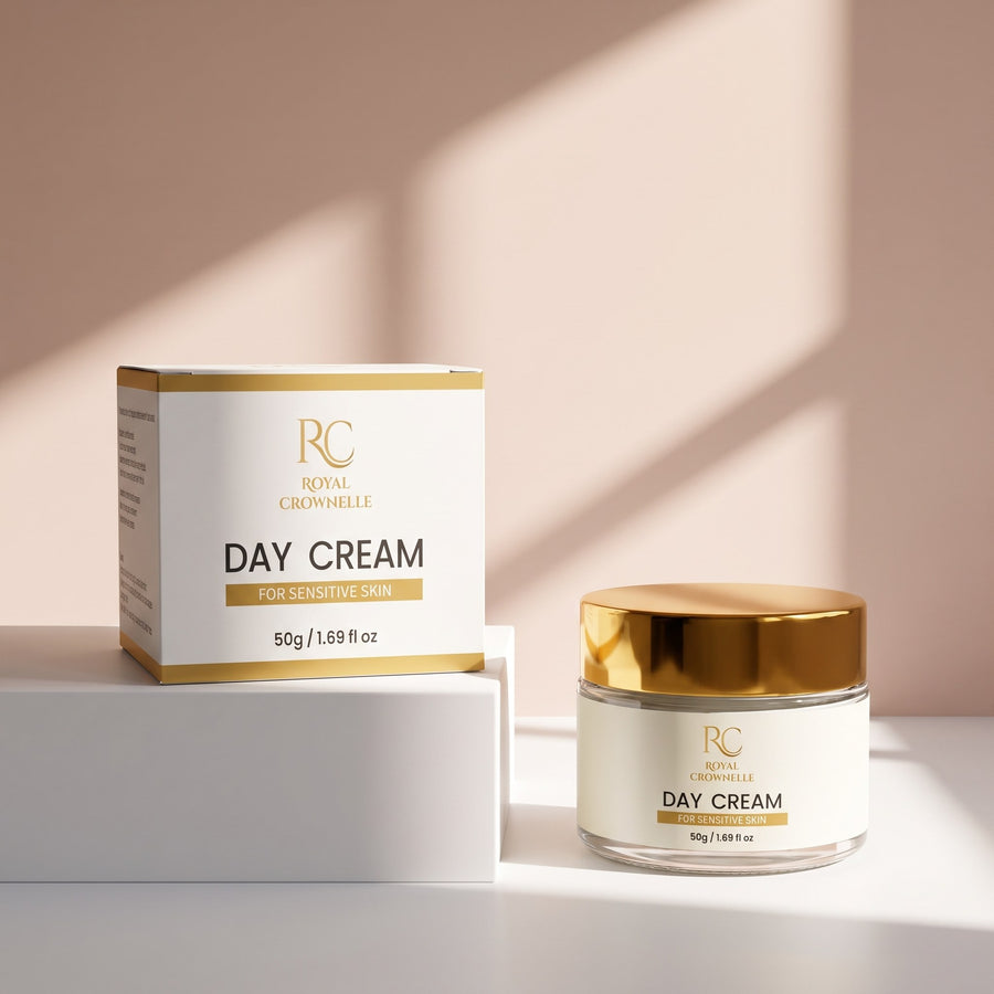 Day Cream - Sensitive Skin carton and container